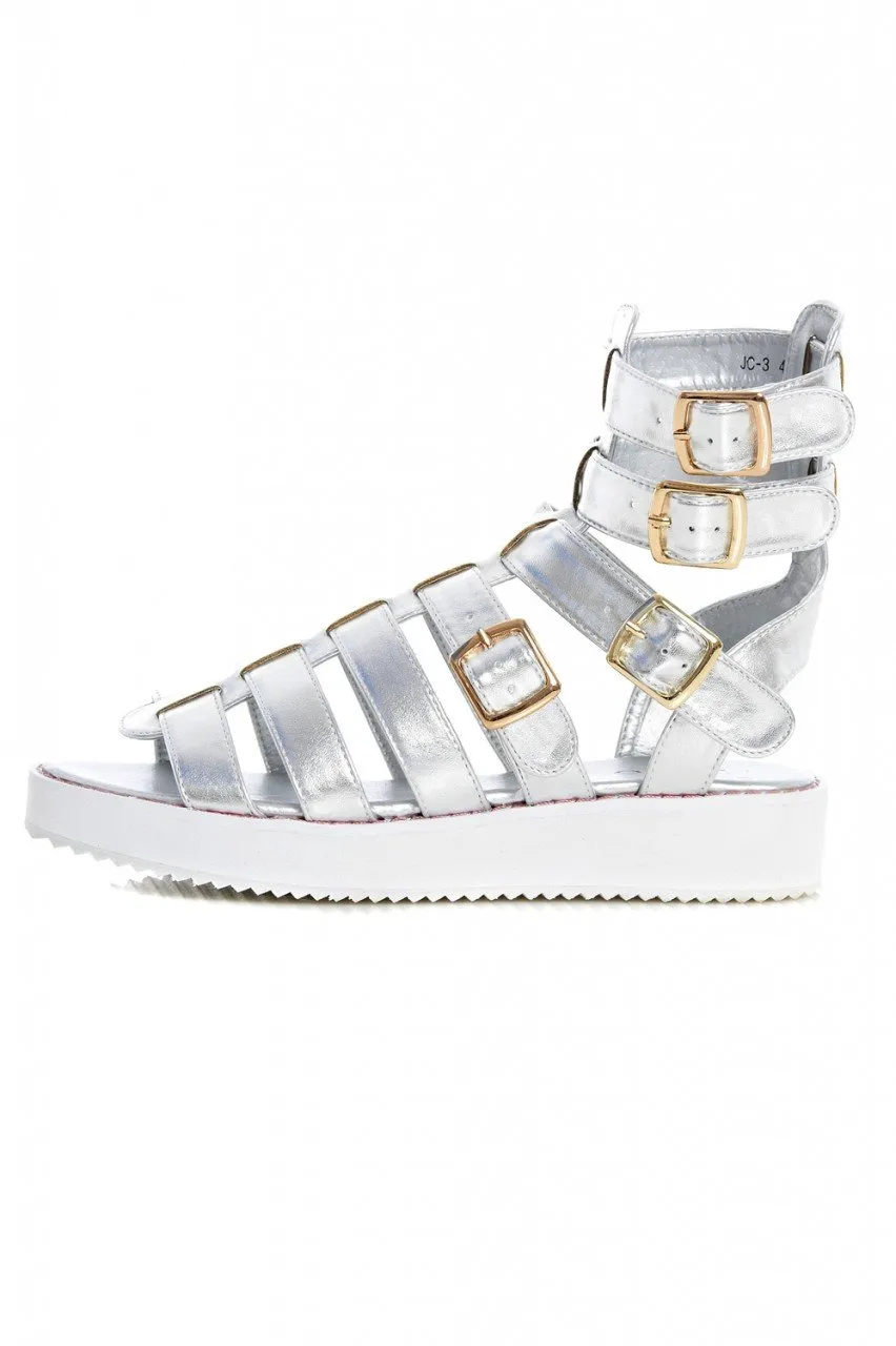 High Leg Chunky Gladiator Sandal