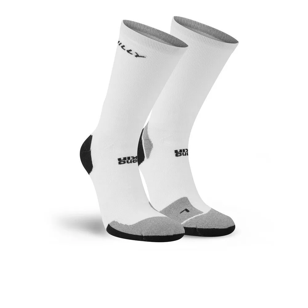 Hilly Marathon Fresh Crew Minimum Cushioning - White/Grey
