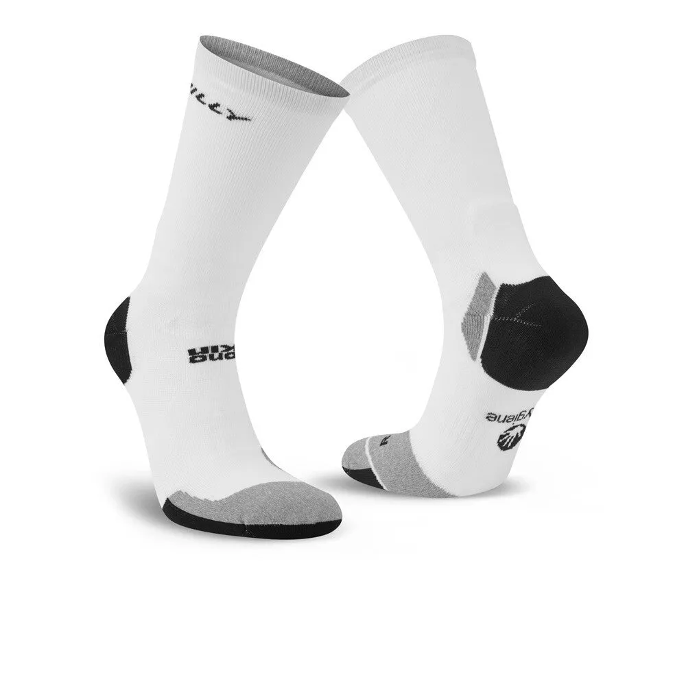 Hilly Marathon Fresh Crew Minimum Cushioning - White/Grey