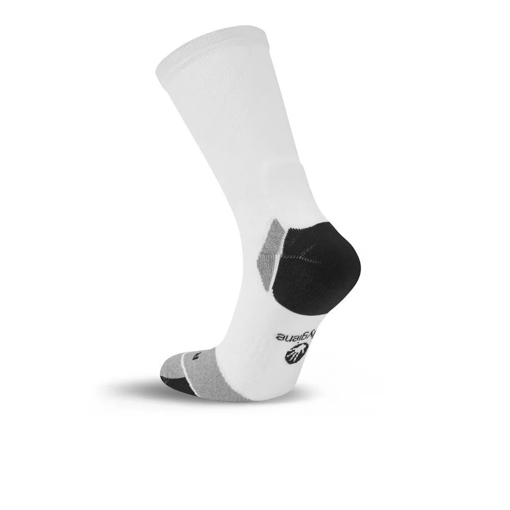 Hilly Marathon Fresh Crew Minimum Cushioning - White/Grey