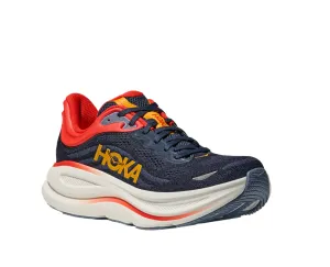 HOKA Men's Bondi 9 Ultra Cushioned Running Shoe - Varsity Navy/Nautical Blue