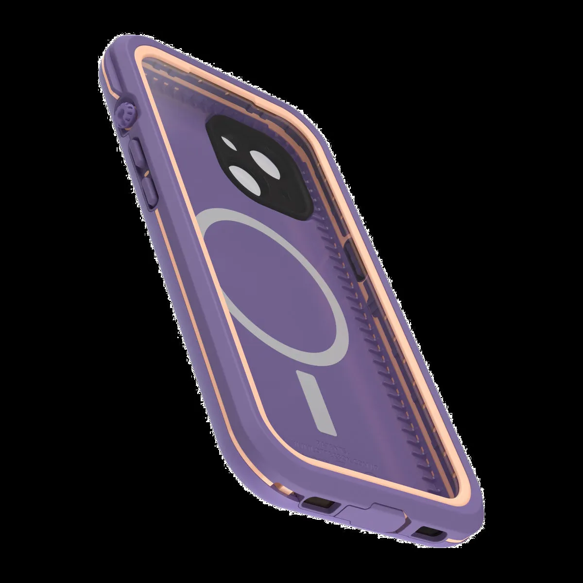 iPhone 15 Otterbox Fre MagSafe Case - Purple (Rule Of Plum)