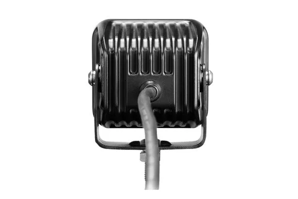 Ironman 4x4 - 40W Bright CUBE Flood Beam LED Cube Light - 81 x 75mm (Pair) - AMBER ILED80BFA