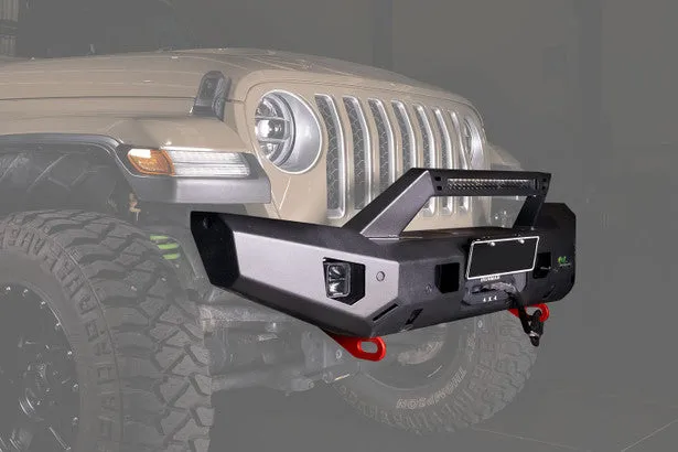 Ironman 4x4 - Raid Series Front Bumper - JL Wrangler / JT Gladiator and JK Wrangler