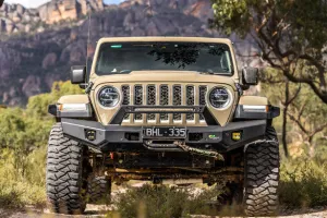 Ironman 4x4 - Raid Series Front Bumper - JL Wrangler / JT Gladiator and JK Wrangler