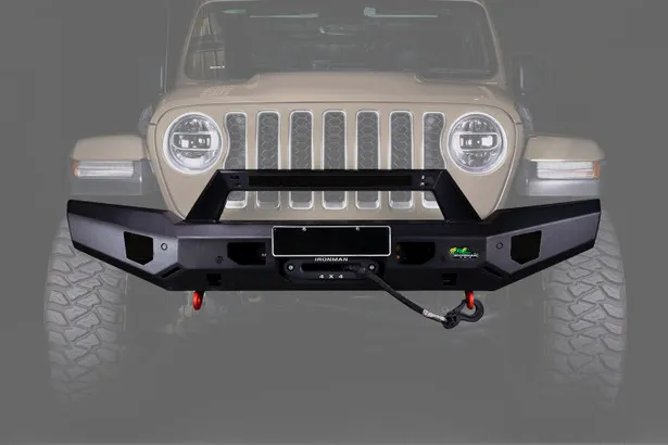 Ironman 4x4 - Raid Series Front Bumper - JL Wrangler / JT Gladiator and JK Wrangler