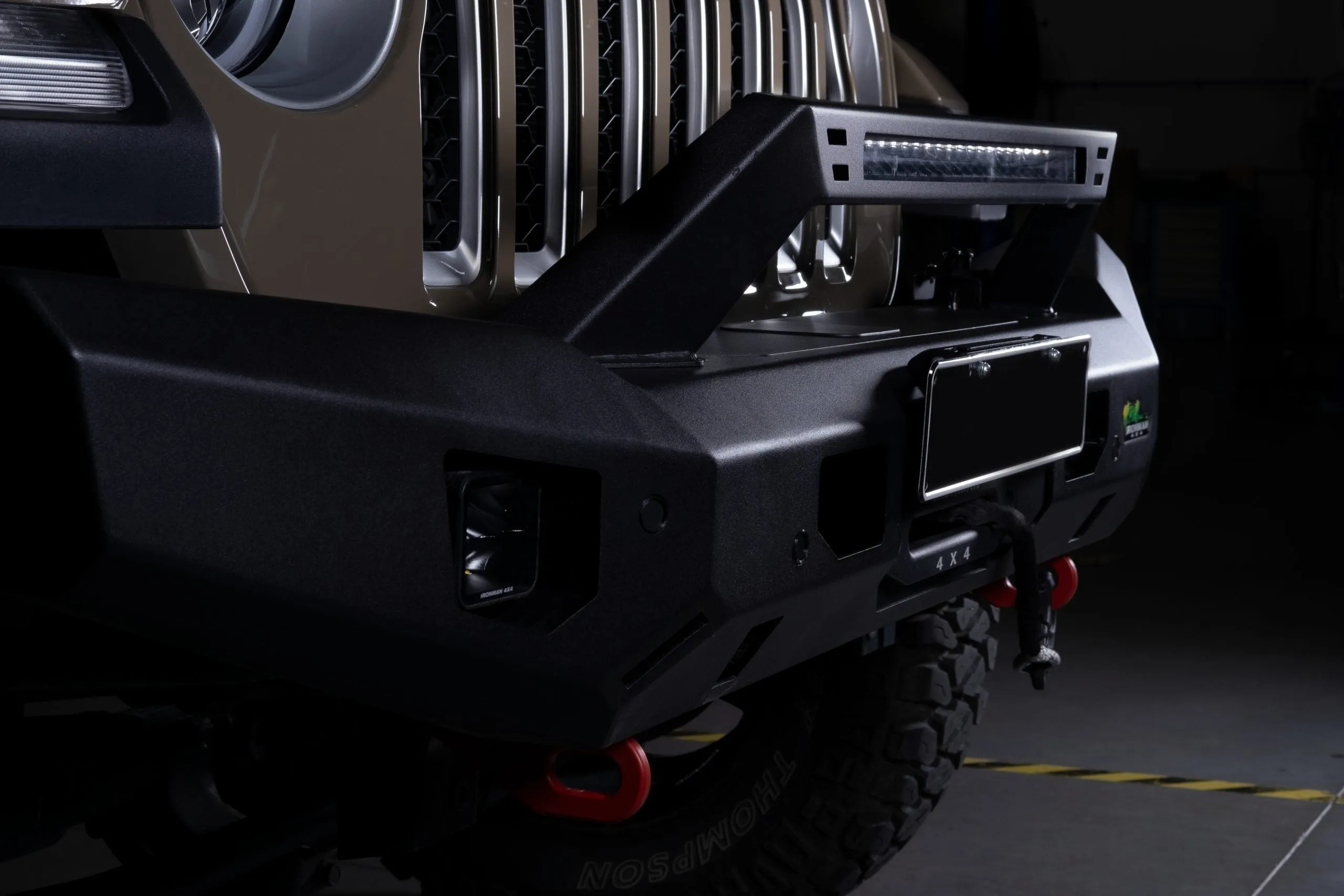Ironman 4x4 - Raid Series Front Bumper - JL Wrangler / JT Gladiator and JK Wrangler