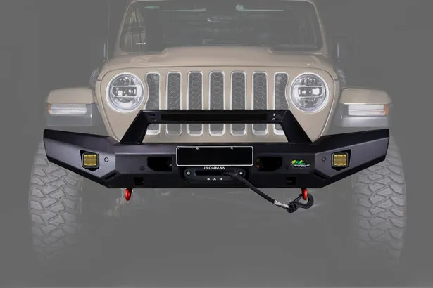Ironman 4x4 - Raid Series Front Bumper - JL Wrangler / JT Gladiator and JK Wrangler