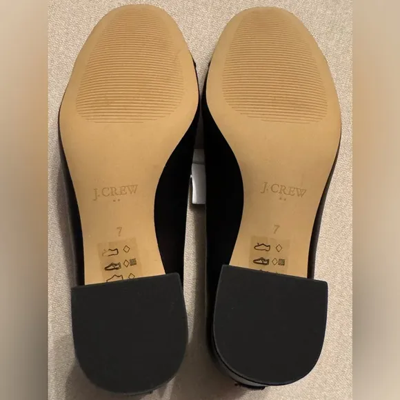 J. Crew Cap Toe Ballet Block Heels
