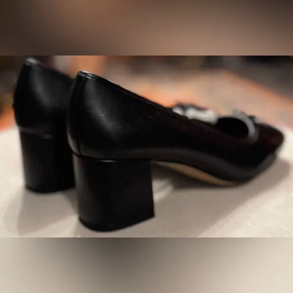 J. Crew Cap Toe Ballet Block Heels