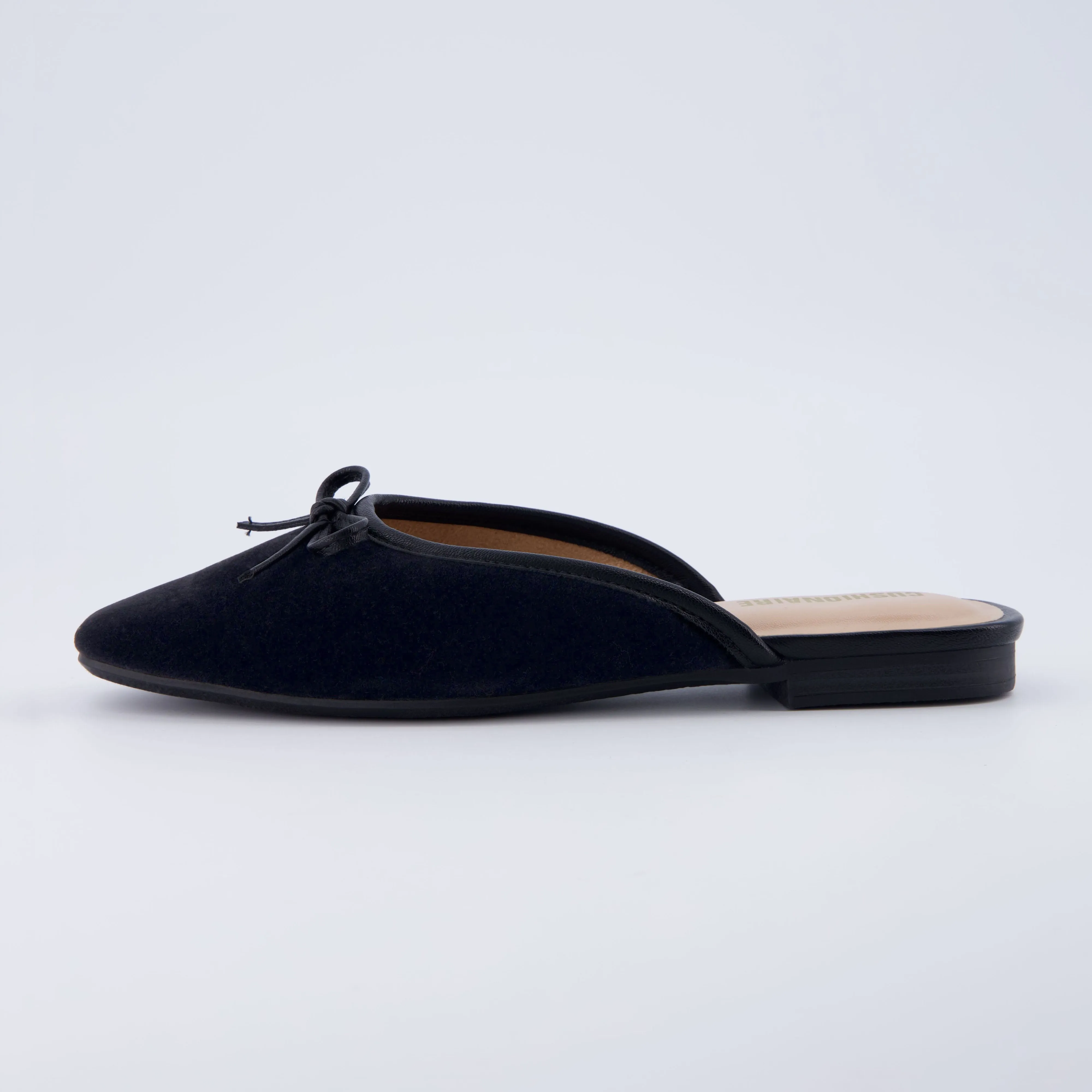 Jade Velvet Ballet Mule
