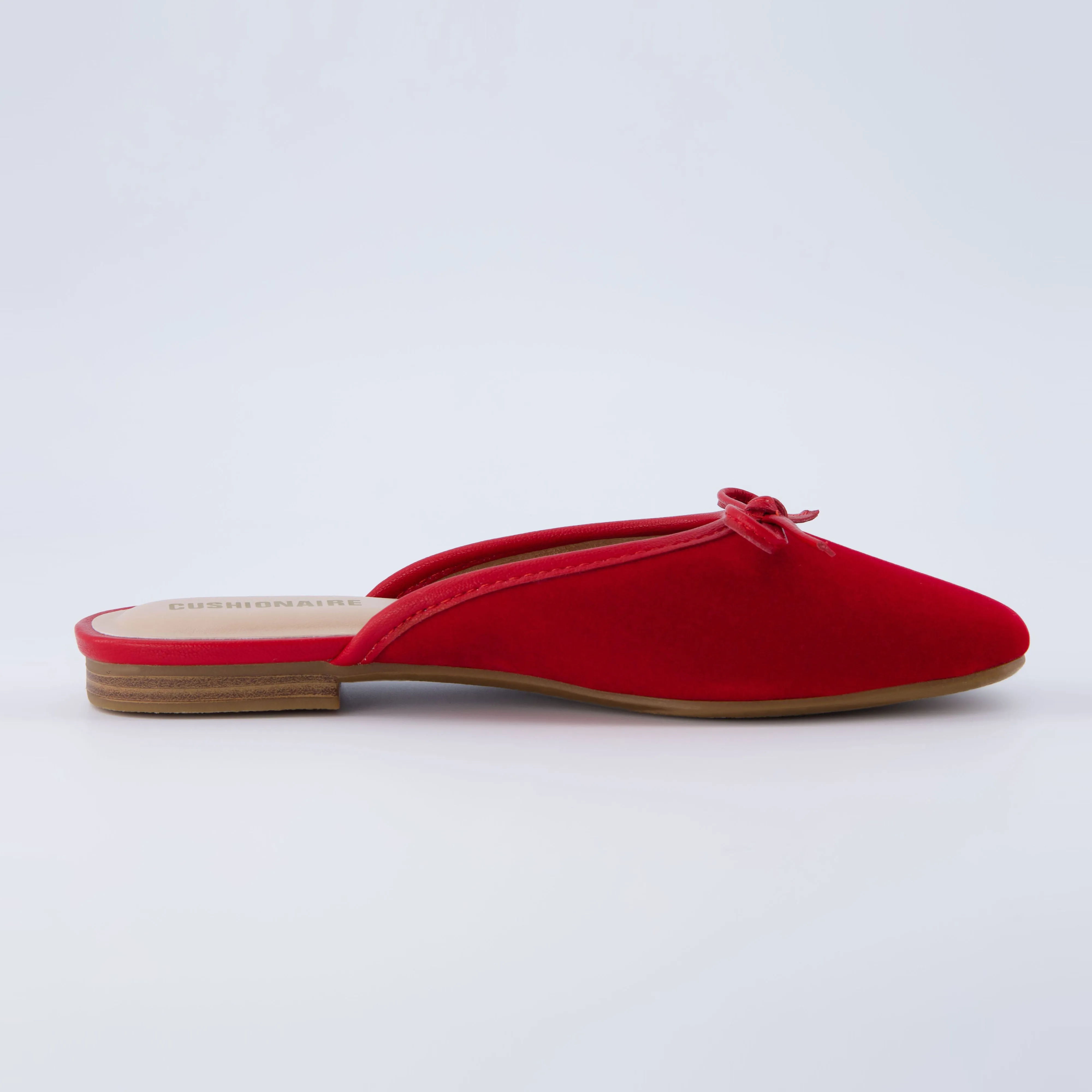 Jade Velvet Ballet Mule
