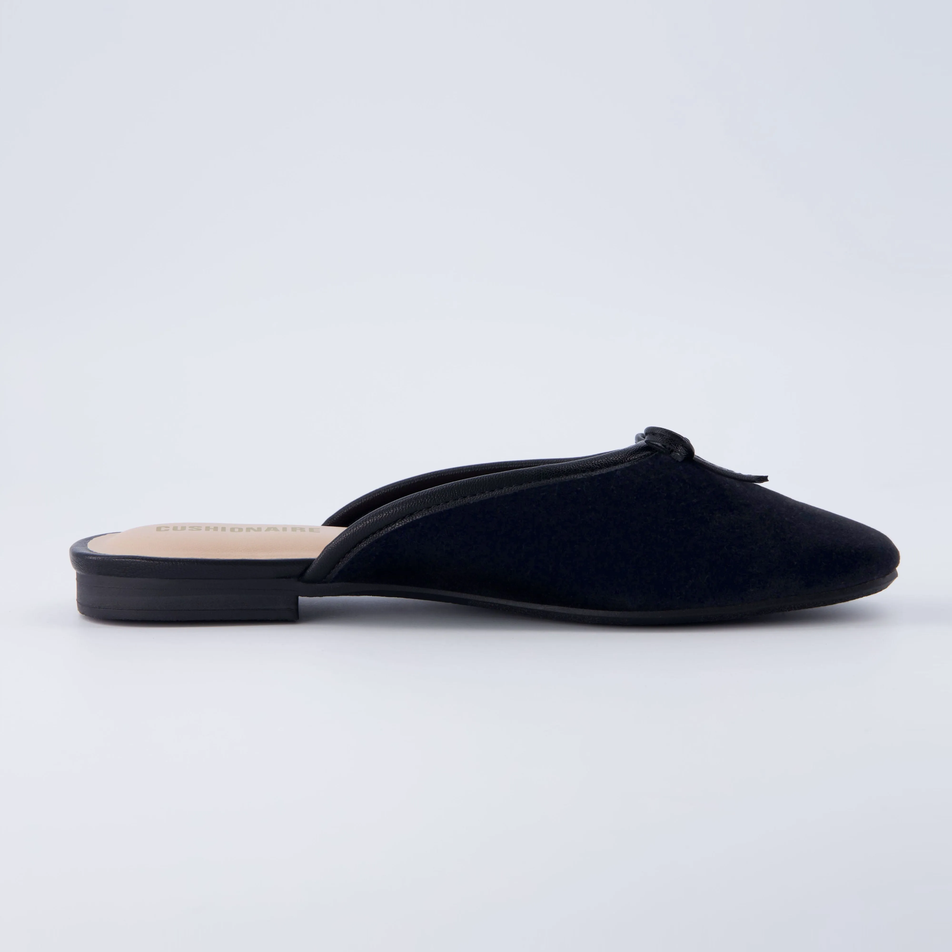 Jade Velvet Ballet Mule