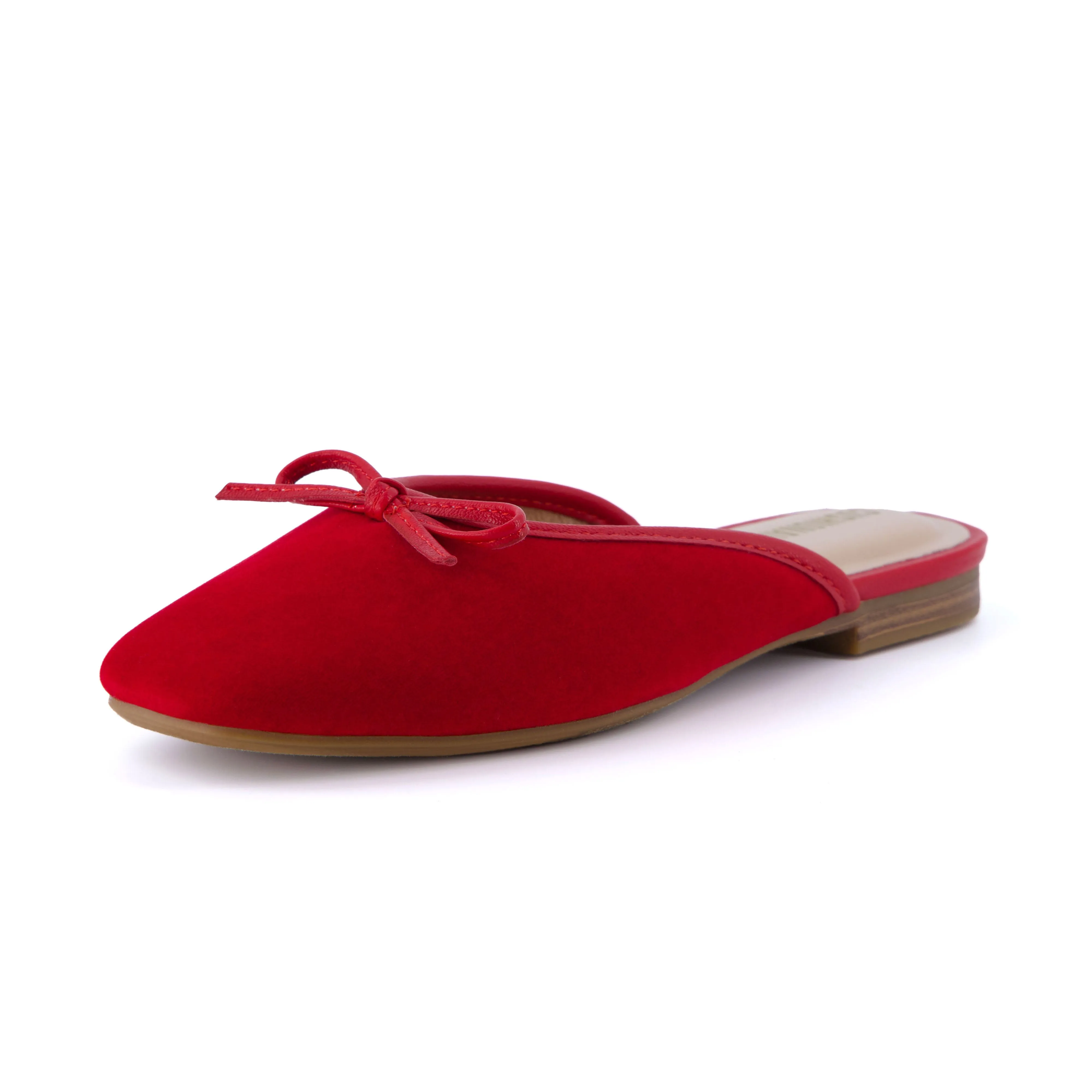 Jade Velvet Ballet Mule