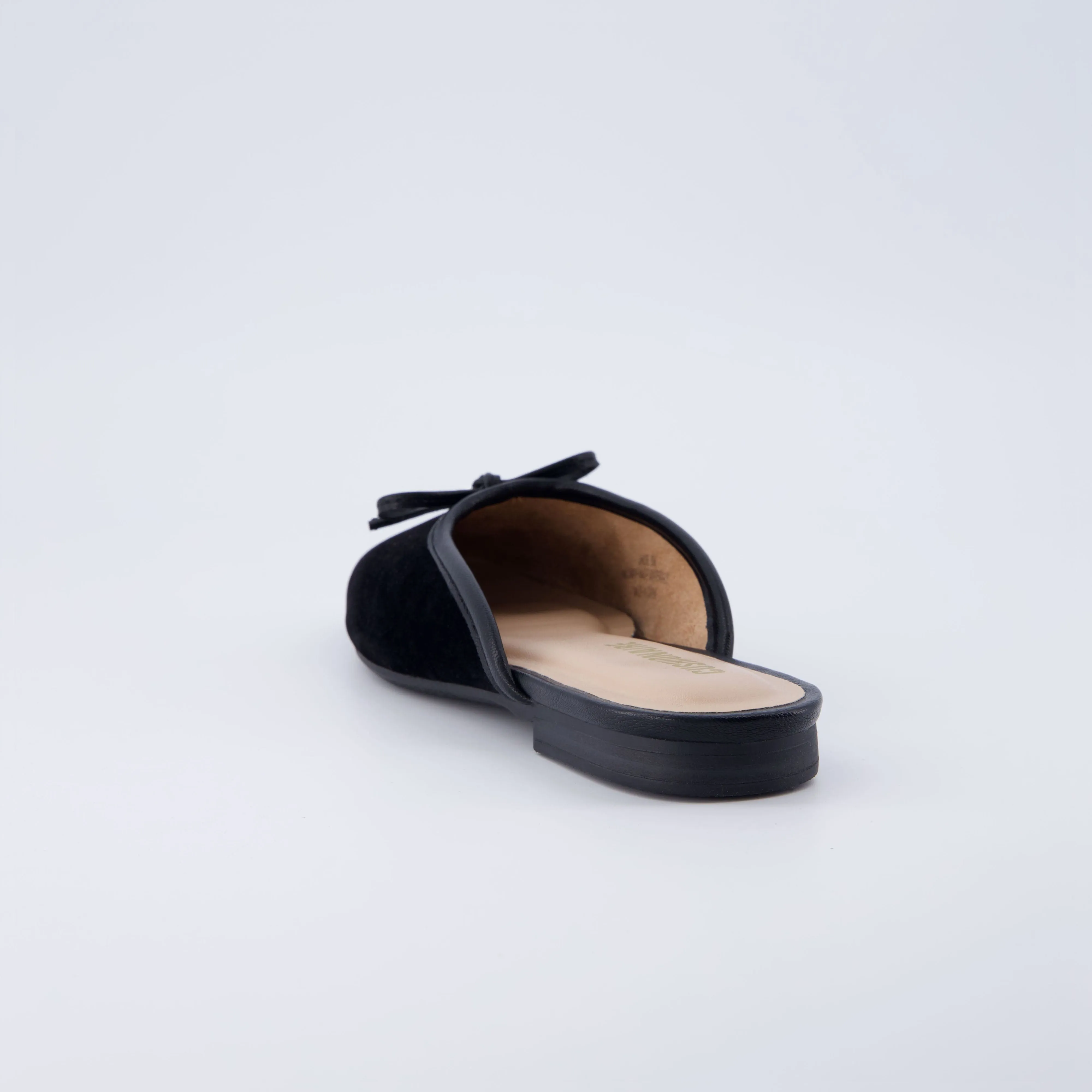 Jade Velvet Ballet Mule