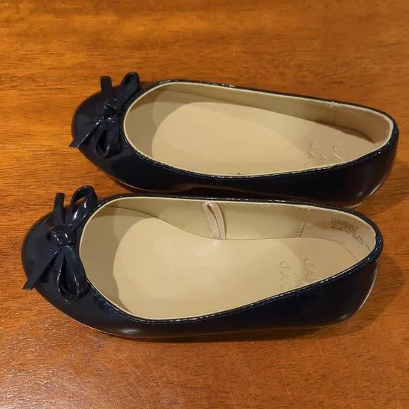 Janie and Jack PATENT BOW BALLET FLAT toddler 9