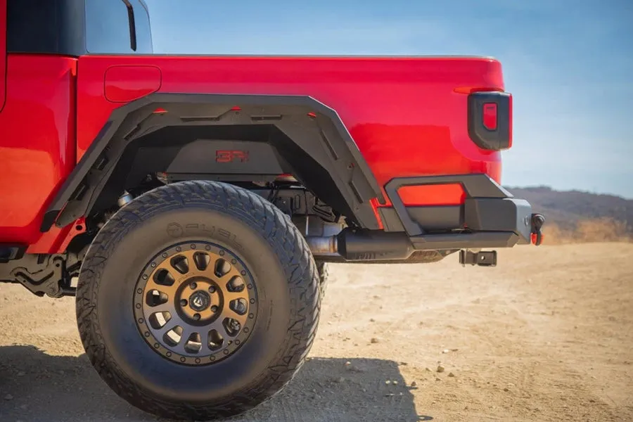 Jeep Gladiator JT Body Armor 4x4 Rear Fender Flare Set