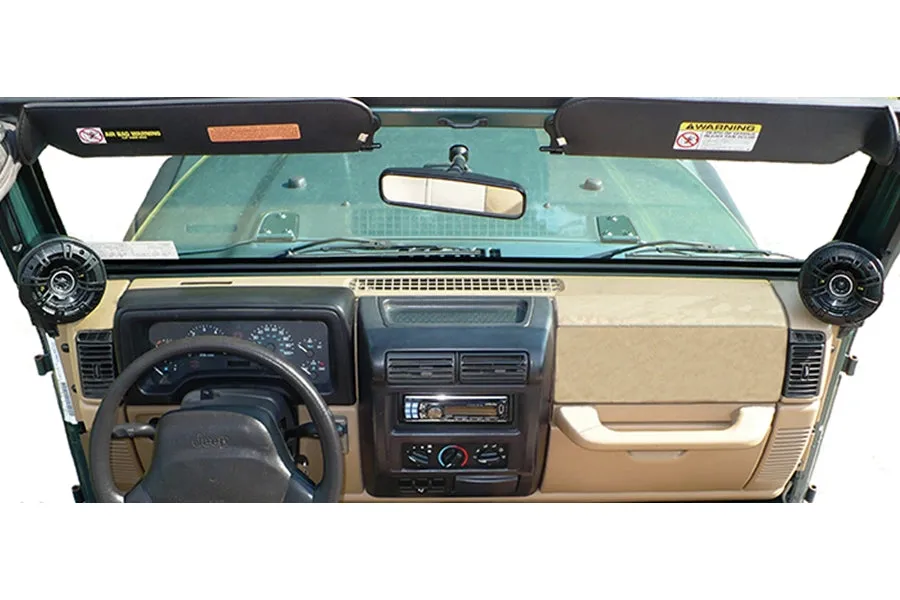 Jeep Wrangler JL/JK/TJ/YJ/CJ and Gladiator JT Select Increments Versa-Pods (Enclosures Only)