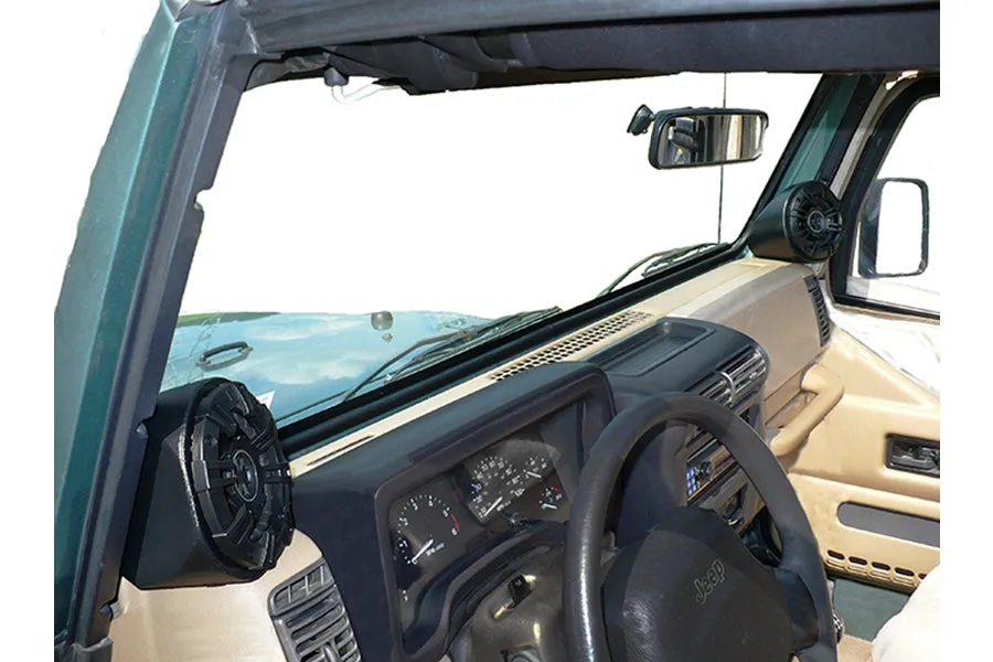 Jeep Wrangler JL/JK/TJ/YJ/CJ and Gladiator JT Select Increments Versa-Pods w/ Kicker Speakers