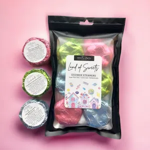 Land of Sweets Shower Steamers 6pk - Nutcracker Gift - Aromatherapy Shower Steamers