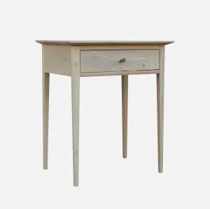 Maine Bedside Table - White Ash