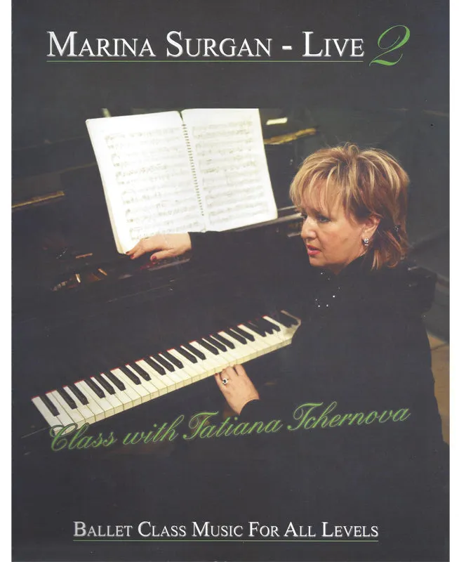 Marina Surgan Live 2: Ballet Class Music for All Levels Sheet Music