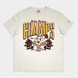 Minnesota Football 1962 Roses Vintage Heavyweight Tee