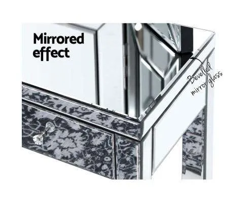 Mirrored Furniture Dressing Table Dresser Chest of Drawers Mirror Stool