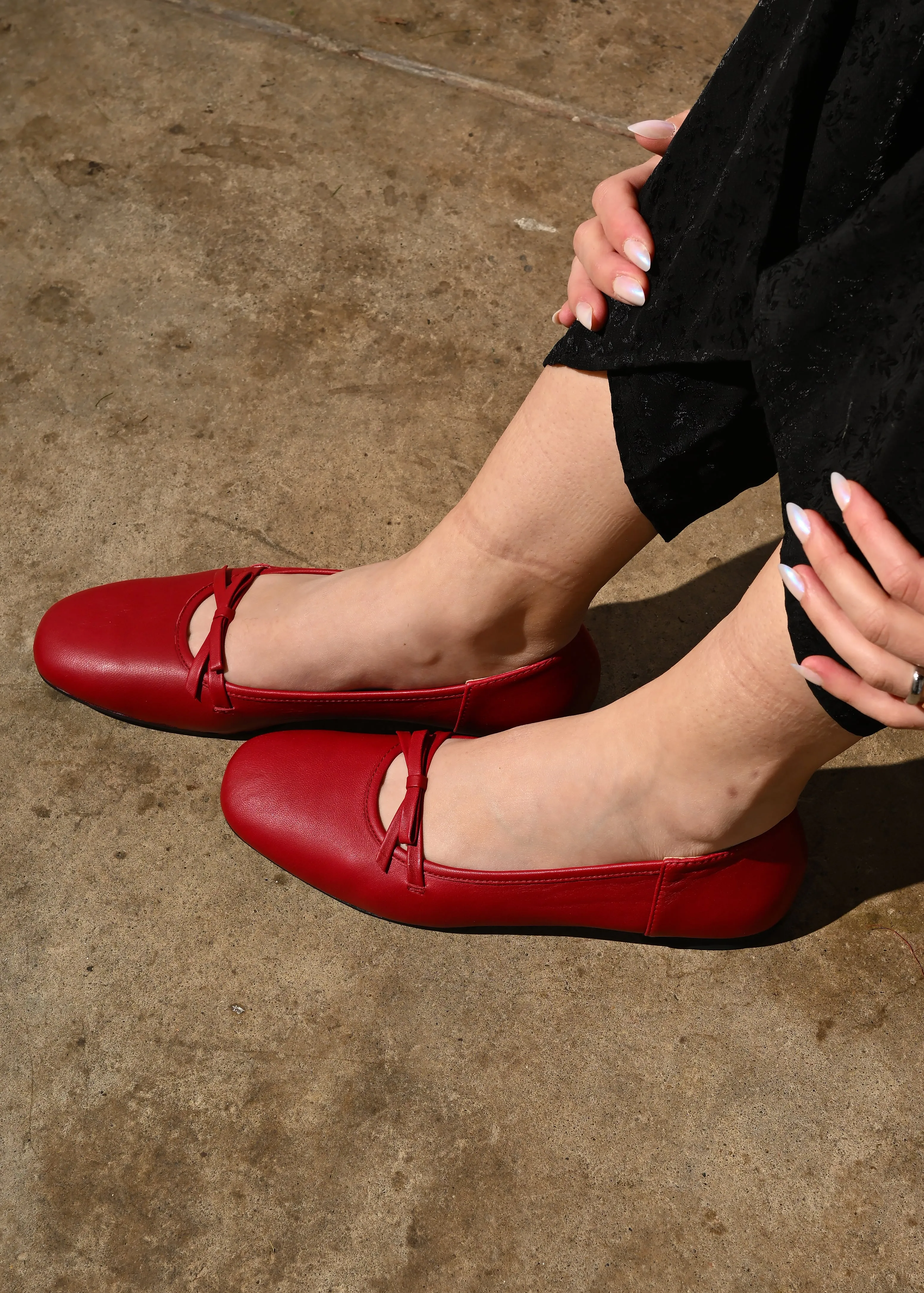 Missy Ballet Flat - Red