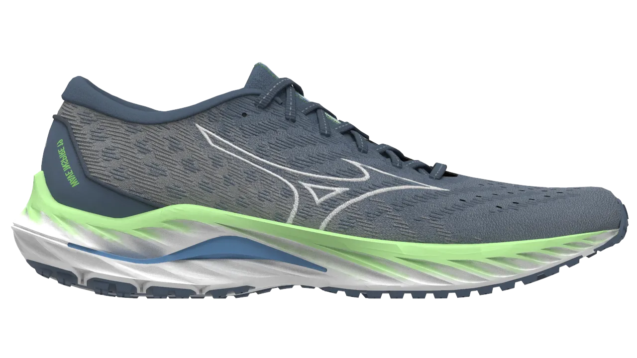 Mizuno Men's Wave Inspire 19 SSW - China Blue/White/909 C