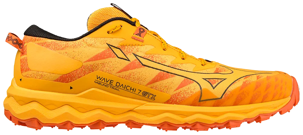 MIZUNO Wave Daichi 7 GTX, Herren, Zinnia/Tigerlily/Black