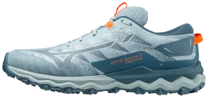 MIZUNO Wave Daichi 7, Herren, Forget-Me-Not/Provincial Blue/Light Orange, blau/orange