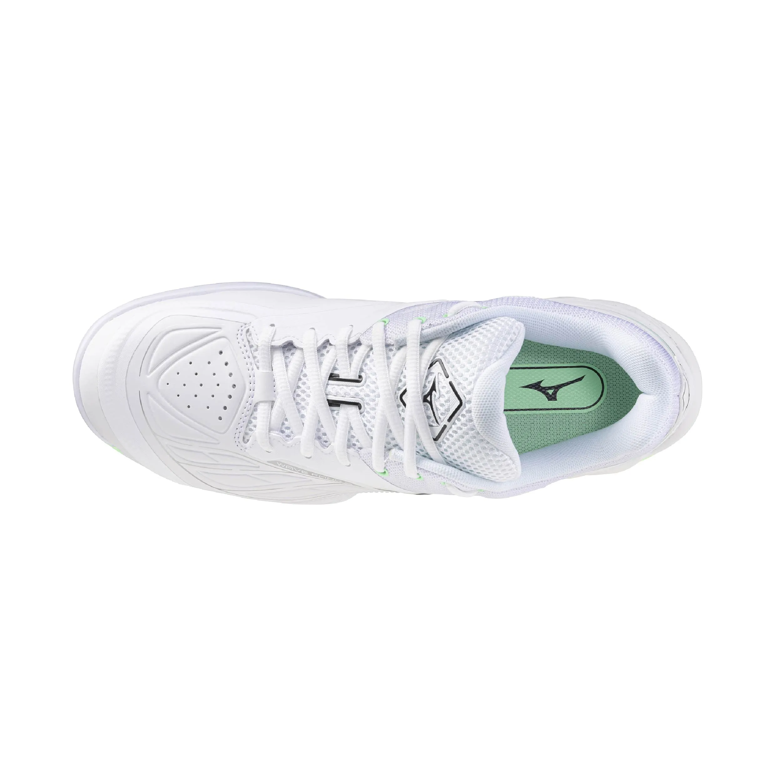 Mizuno Wave Fang 2 2025 Unisex Badminton Shoes (White/Salute/Neo Mint)