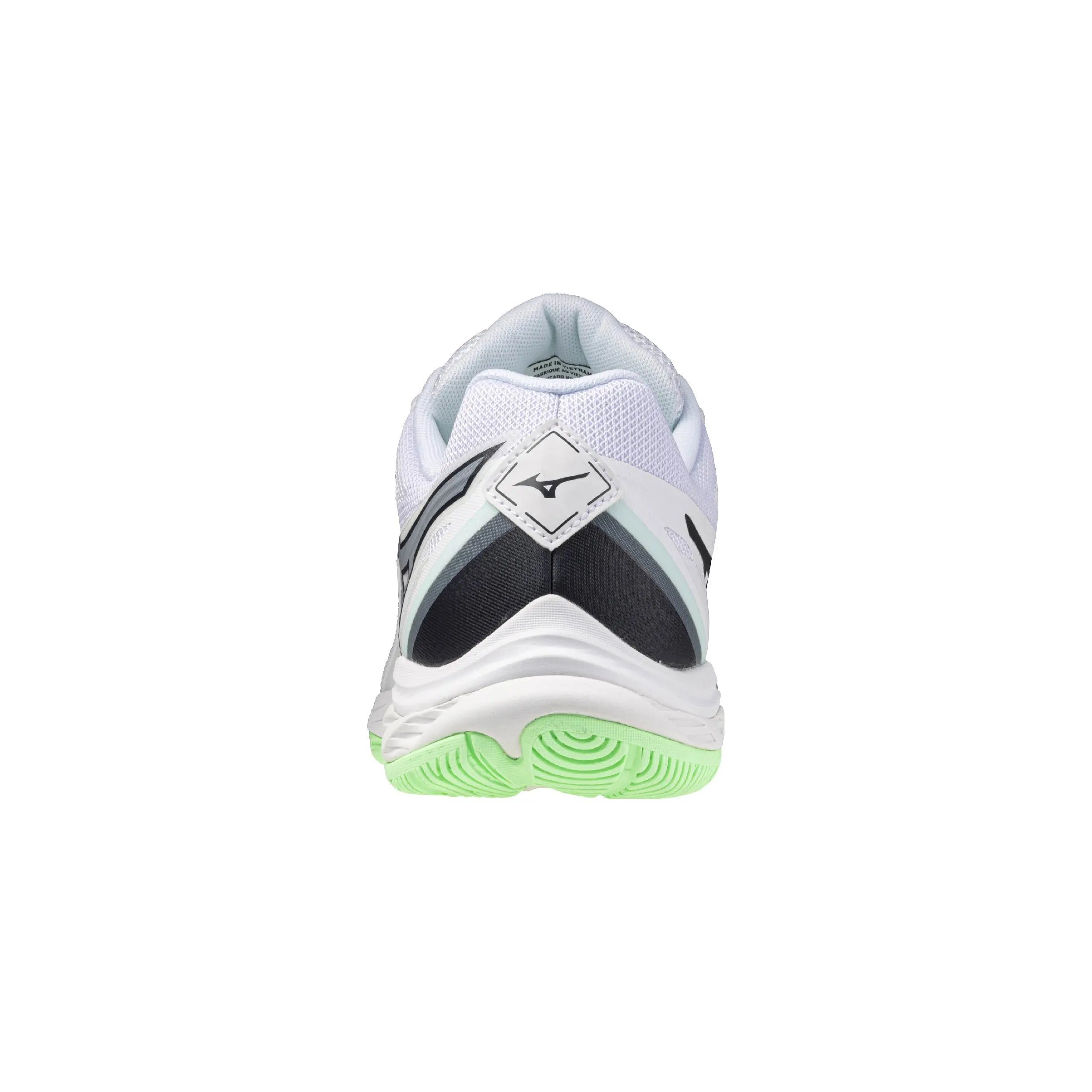 Mizuno Wave Fang 2 2025 Unisex Badminton Shoes (White/Salute/Neo Mint)