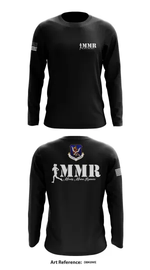 Moody Mama Runners Store 1 Core Men's LS Performance Tee - DBK8wE