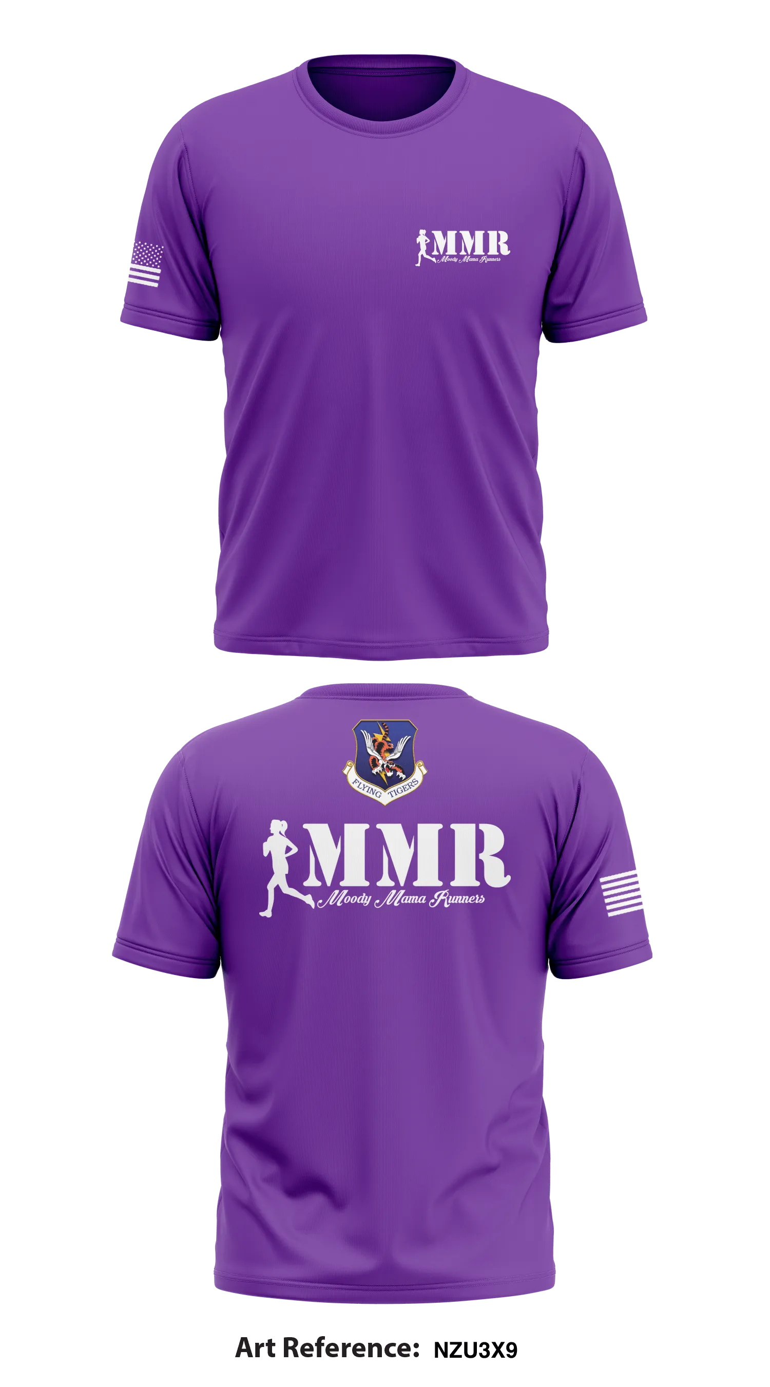 Moody Mama Runners Store 1 Core Men's SS Performance Tee - nZU3x9