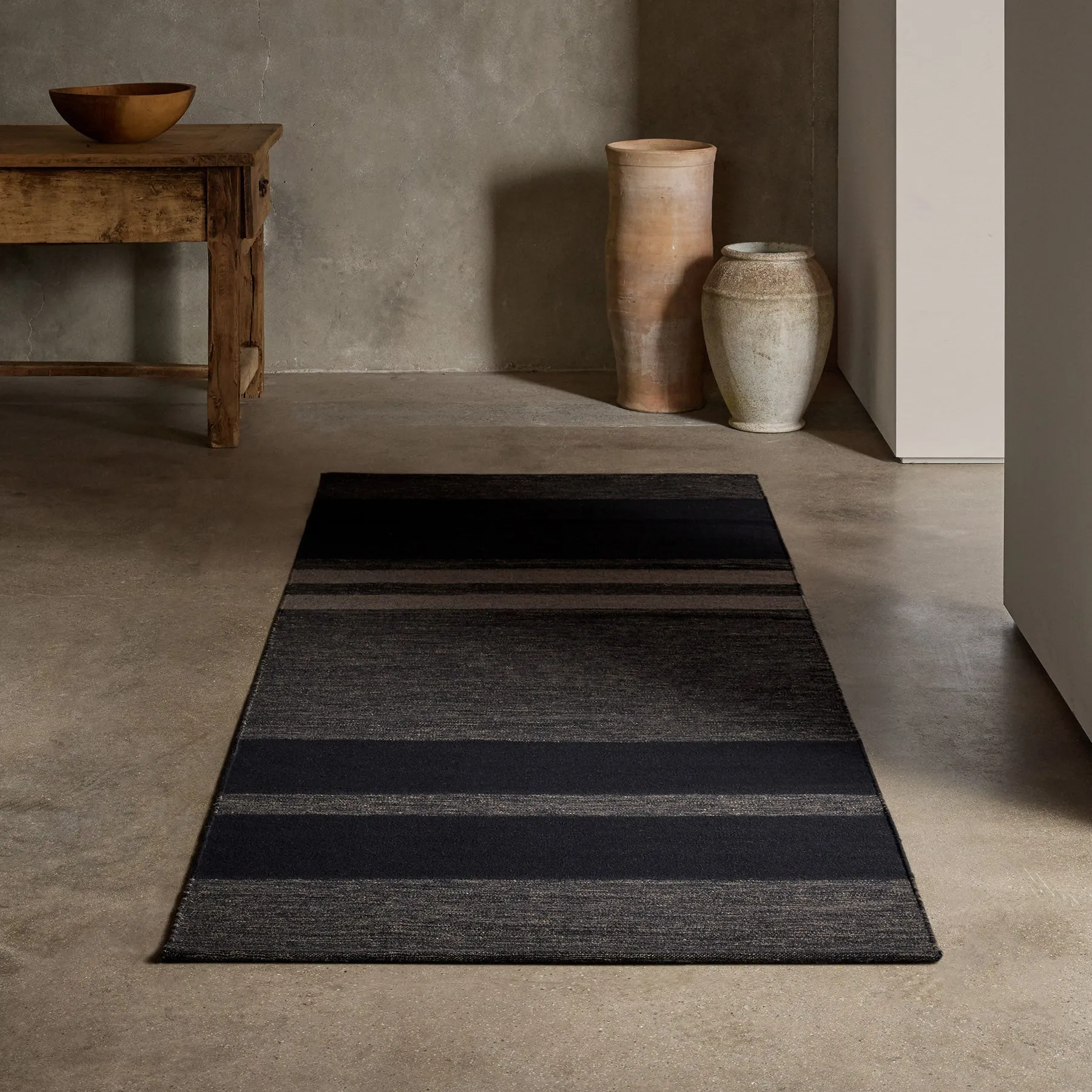 Multi Stripe Runner - Black Marle/Black/Flint