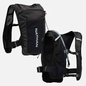 Nathan | QuickStart 3.0 4L Hydration Vest | Unisex | Black/Reflective Silver
