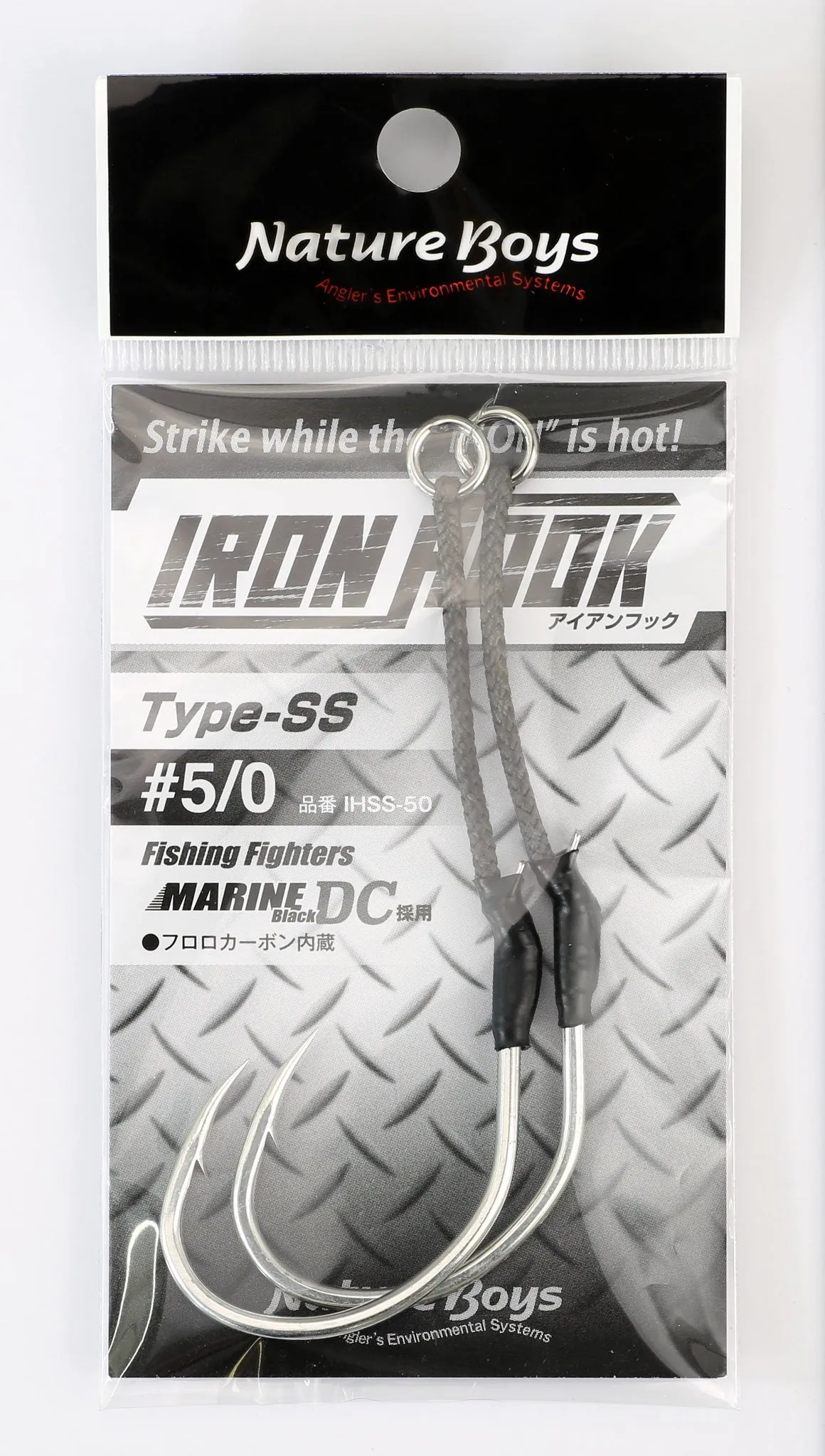 NATURE BOYS SINGLE ASSIST HOOK IRONHOOK TYPE SS
