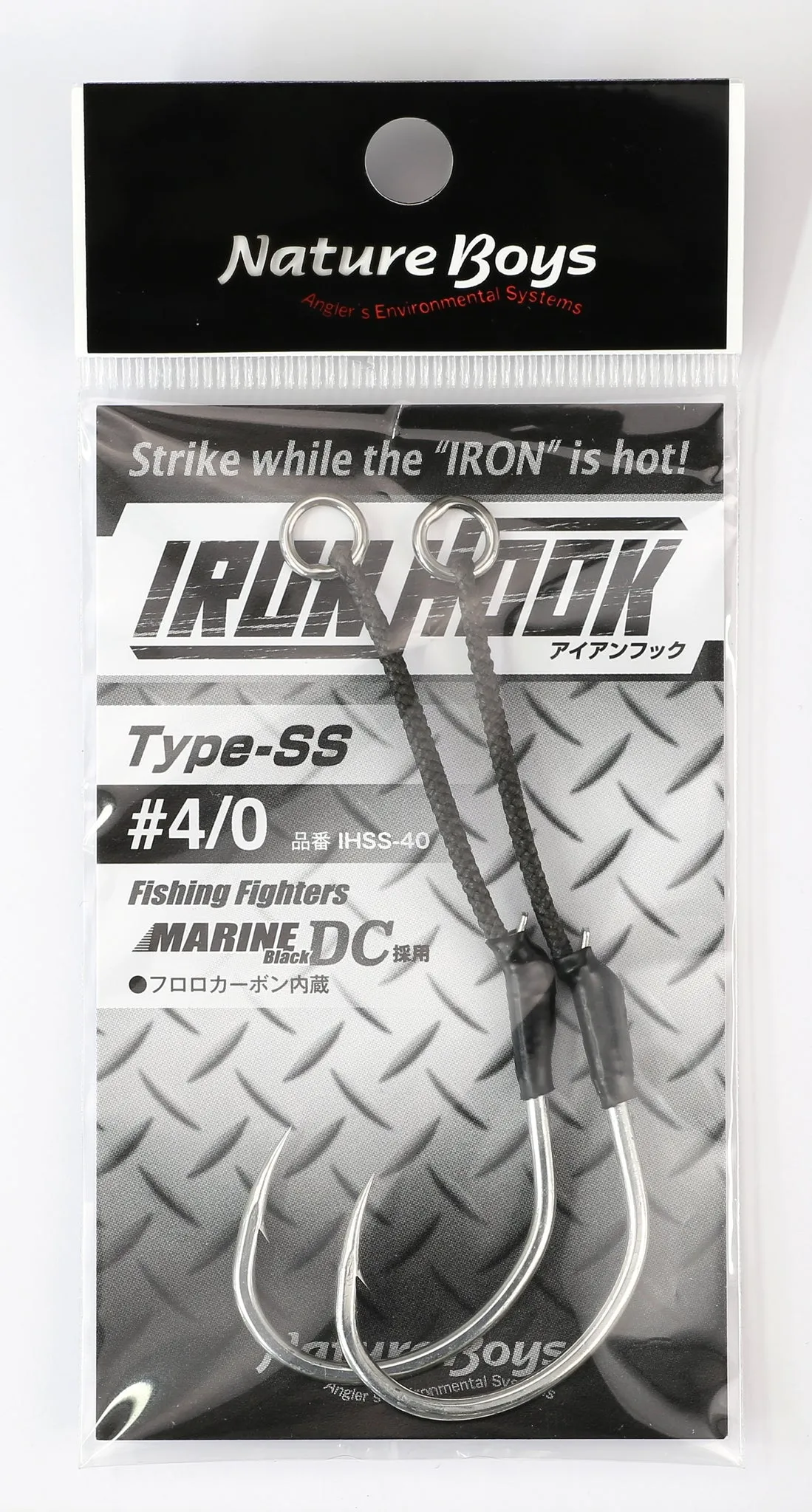 NATURE BOYS SINGLE ASSIST HOOK IRONHOOK TYPE SS