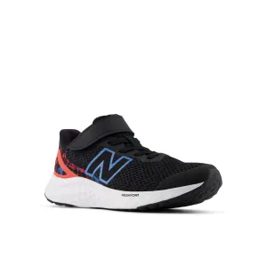 NEW BALANCE ARISHI V4 VELCRO YOUTH - BLACK AZURE RED