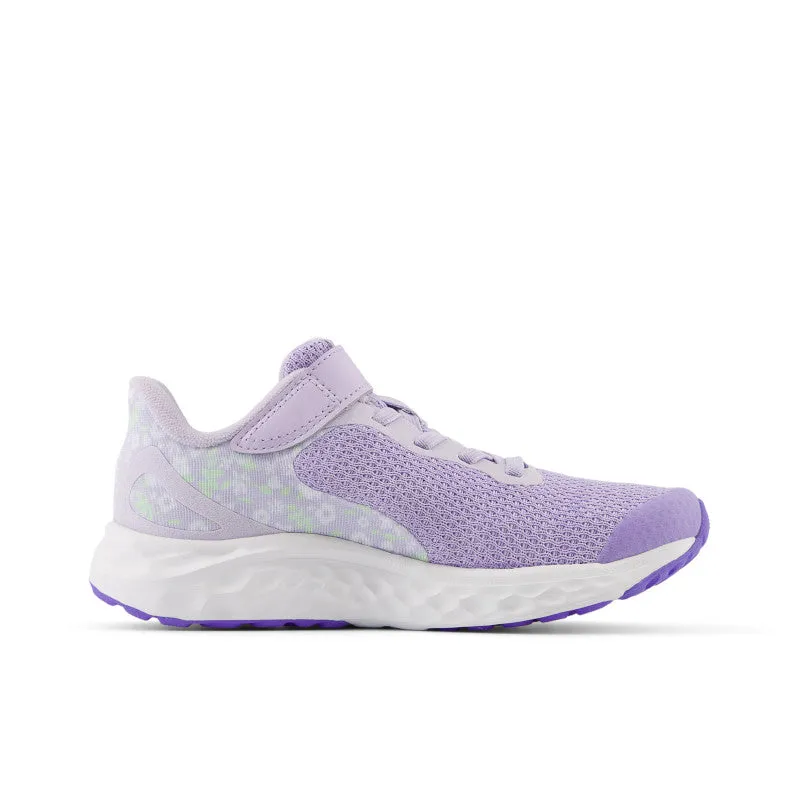 NEW BALANCE ARISHI V4  VELCRO YOUTH - BRIGHT LAVENDAR