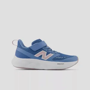 New Balance KidsFresh Foam 625 Bungee Lace with Top Strap - Sea Stone