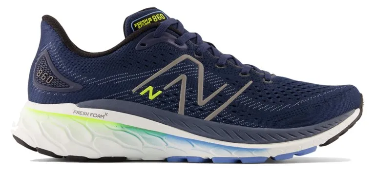 New Balance Men's M860N13 Navy Dark Silver Stability Shoe