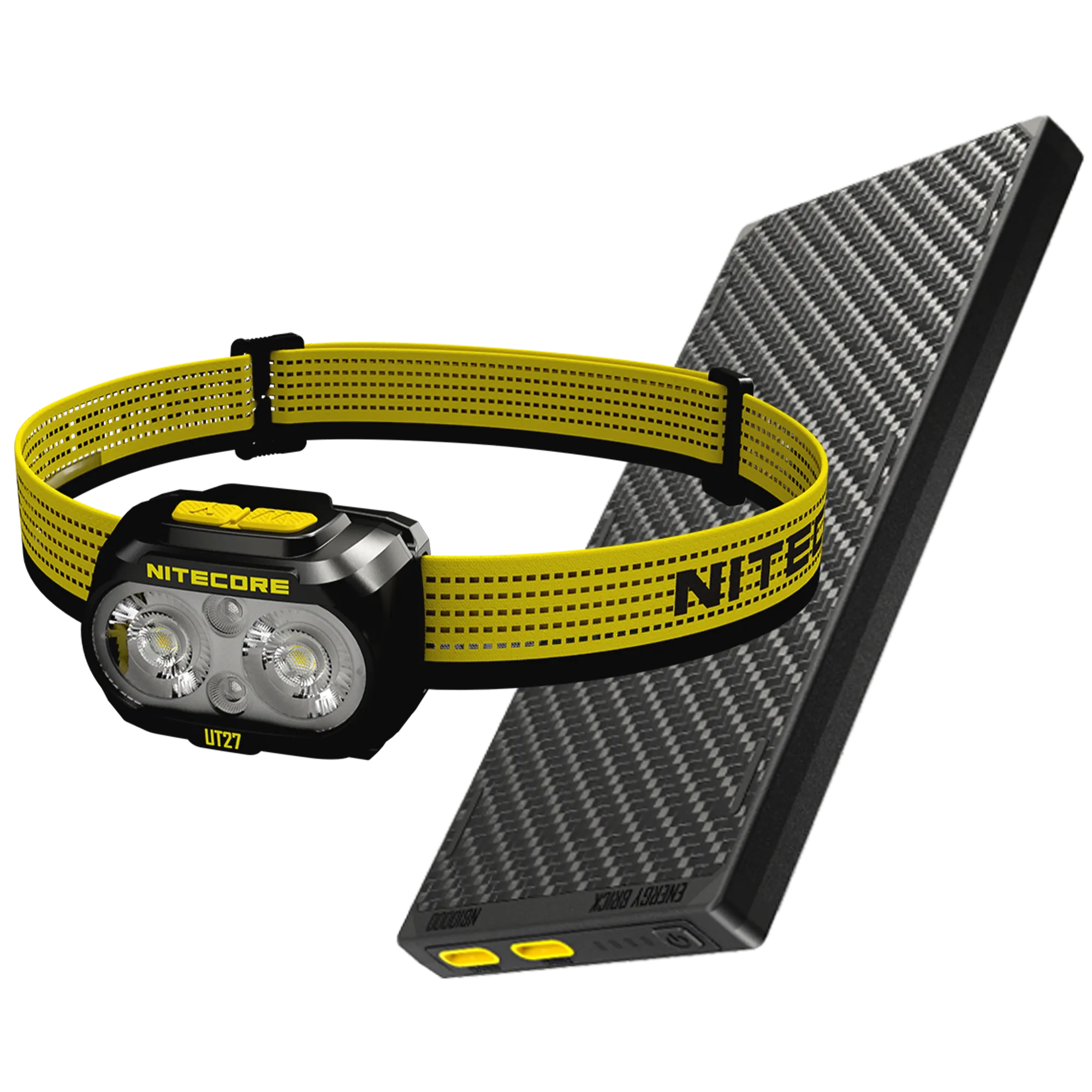 Nitecore UT27 800 Lumen Running Headlamp with NB10000 Gen3 Power Bank Bundle