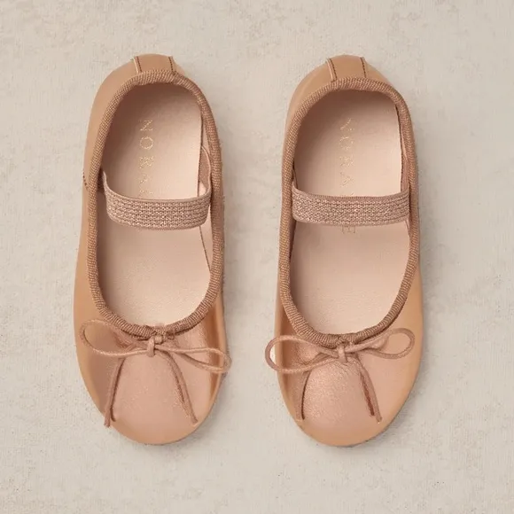 Noralee Ballet Flats Copper Metallic
