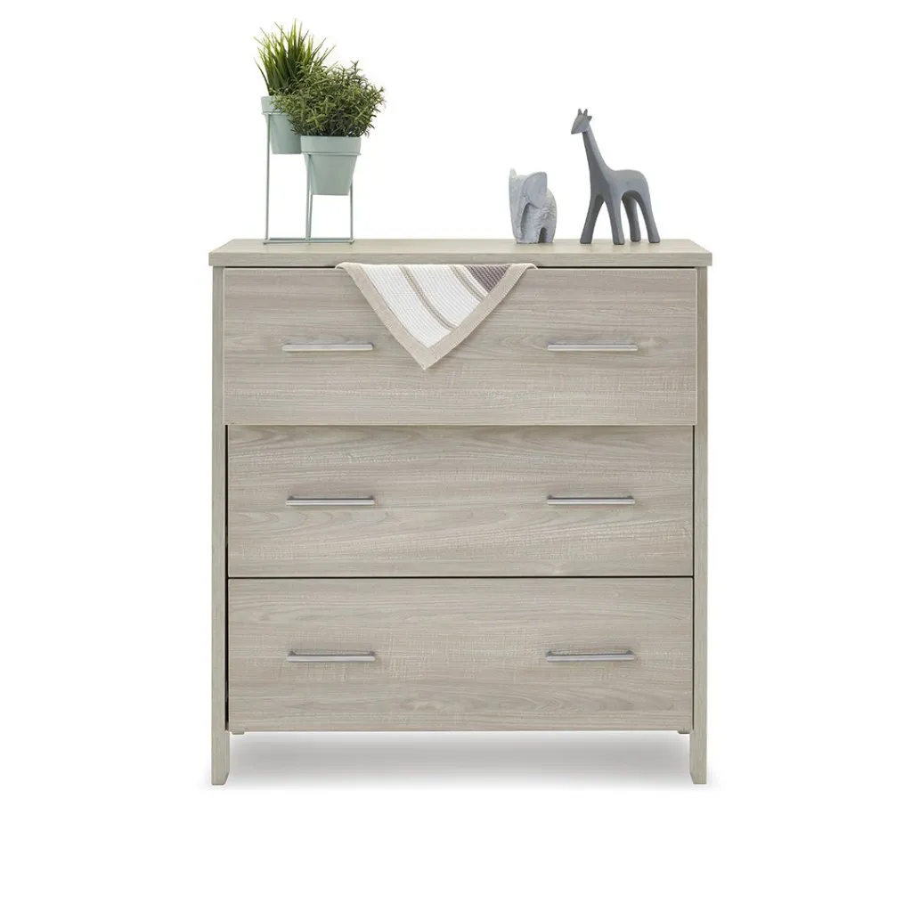 OBABY Nika Changing Unit - Grey Wash