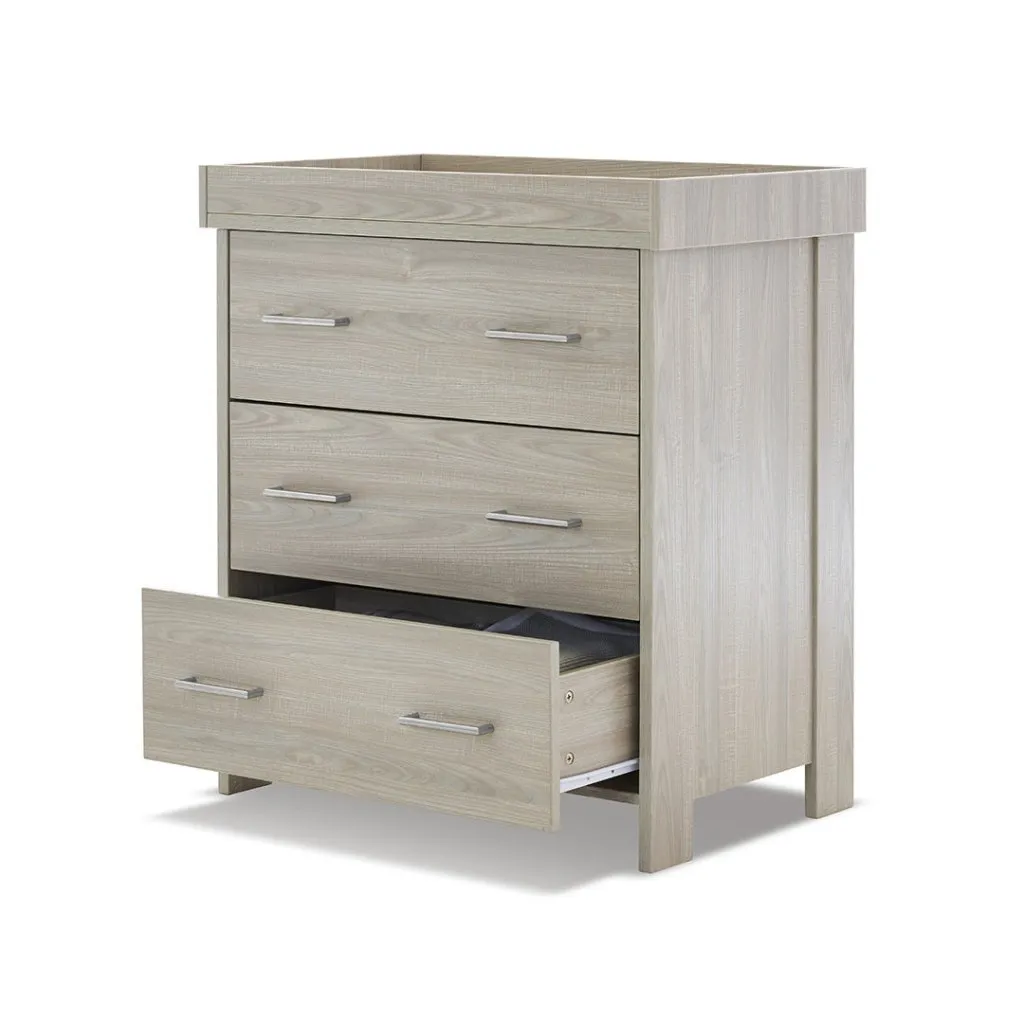 OBABY Nika Changing Unit - Grey Wash