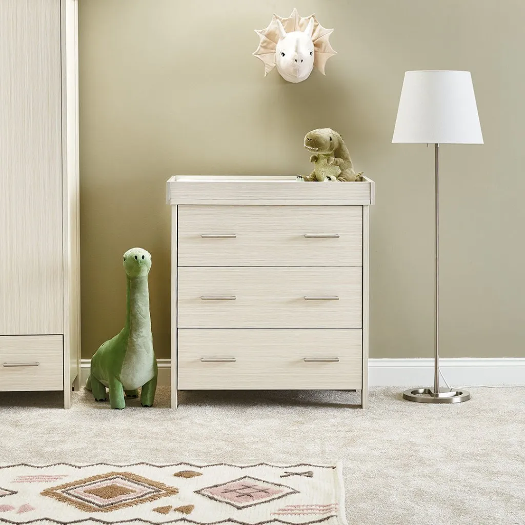 OBABY Nika Changing Unit - Oatmeal