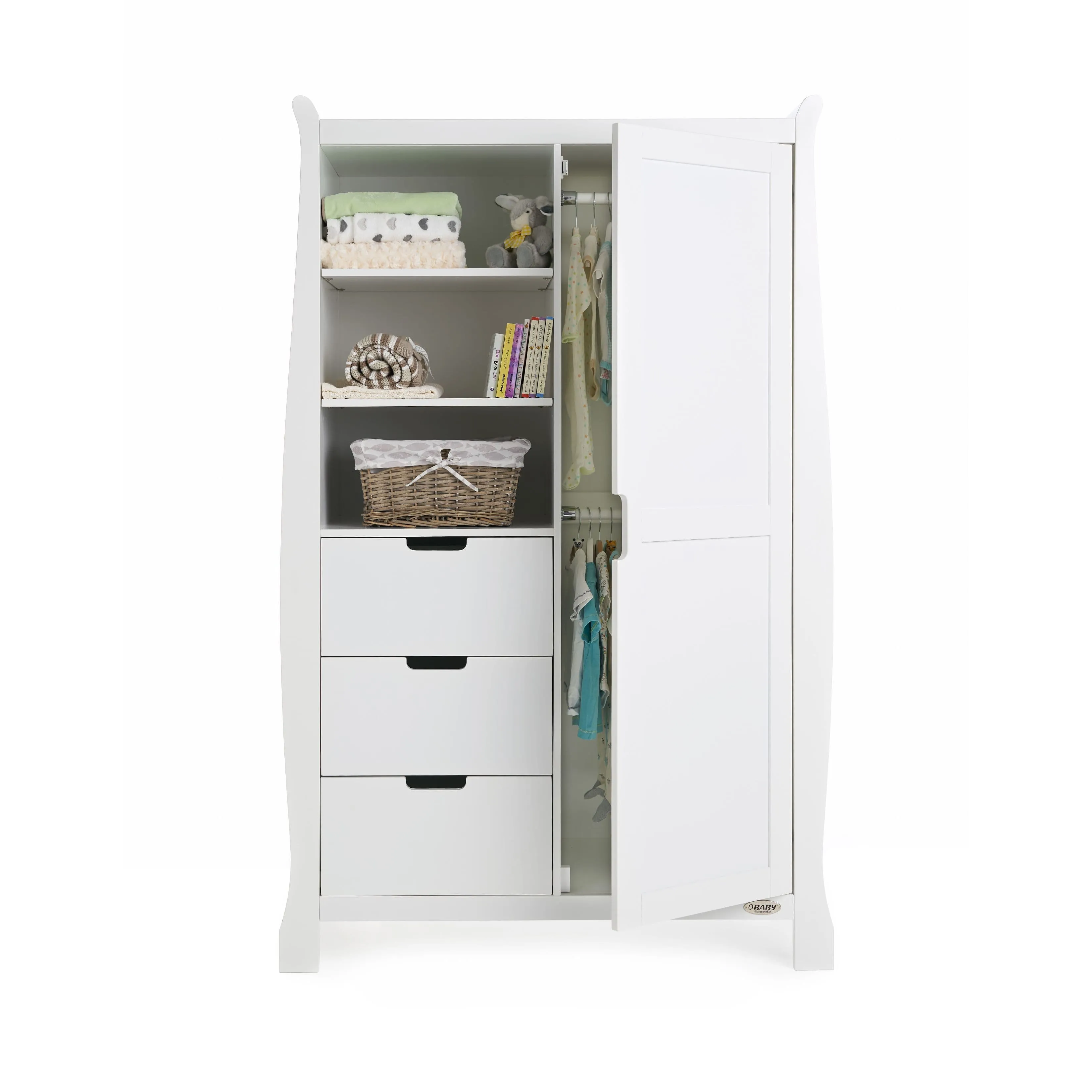 Obaby Stamford Classic 7 Piece Room Set White